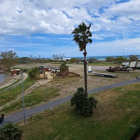 Apartament Amoureva B34, T3, Vue Mer, Piscine, Parking, Clim Agde