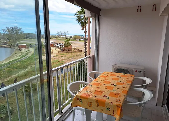 Amoureva B34, T3, Vue Mer, Piscine, Parking, Clim 아파트